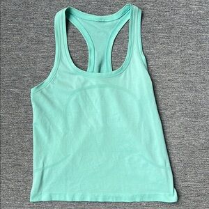 Lululemon Mint Green Racerback Tank Top